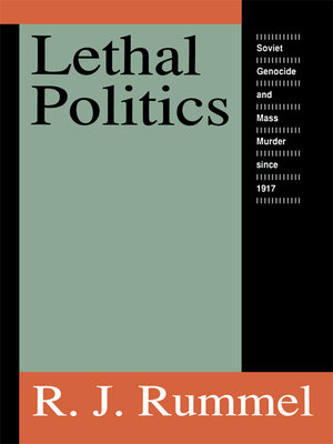 cover image of Lethal Politics
